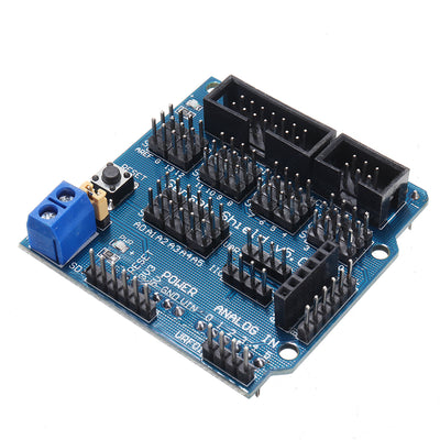 LinkMejor R3 Sensor Shield V5 Expansion Board Geekcreit for Arduino - products that work with official Arduino boards