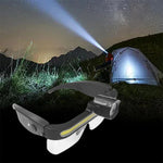 LinkMejor Safety Glasses Light USB Charging Multi-Function Full-View Large Floodlight For Outdoor Cycling Fishing Camping LinkMejor Headlight