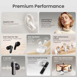HAYLOU HQ5 Wireless bluetooth 6.0 Earphone 10mm Dynamic Drivers Low Latency Touch Control In-ear Sports Headphones