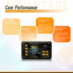 LinkMejor PLS500 Pulse Signal Generator 1Hz-500kHz High Precision Dual Channel Adjustable Frequency Duty Cycle Phase