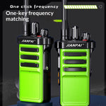 LinkMejor PD795 20W High Power Walkie Talkie Long Range IP67 Waterproof SOS Emergency Alarm Outdoor Camping Hiking Team Building Durables Rugged Handheld Transceiver Type-C Charging