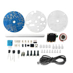 LinkMejor Atomizing Humidifier Kit DC5V OLED Display Real Time Monitoring DIY Circuit Board Easy Assembly