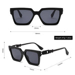 Fashion Retro Square Sunglasses Women Men UV400 Protection Sun Glasses for Outdoor Travel