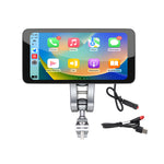 M630 Pro / M630 Max 6.5" Motorcycle Touch Screen Wireless Android Auto CarPlay Smart Portable Display IPS Removable Bracket IP67 Waterproof Bluetooth Monitor