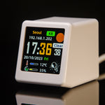 SmallTV Ultra WiFi Desktop Animated Weather Clock Gift Creative Ornaments Multifunctional Weather Station Smart Desktop Animated Weather Clock