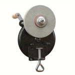 Knife Sharpener Hand-cranking Grinding Machine Sharpener Tool For Kitchen Knife Garden Tool Sharpener 6 Inches DIY Polishing Machine Tool Grinder