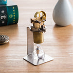 LinkMejor QX-M-ZQJ-06 Mini Copper Boiler Steam Engine Stirling Engine Model Physics Experiment Science Discovery Production Invention Gift Collection Toys
