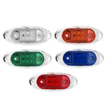 LinkMejor Side Marker Indicator Lights Clearance Lamp DC 24V for Truck Trailer Bus