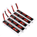 10Pcs URUAV 3.8V 300mAh 70C/140C 1S Lipo Battery PH2.0 Plug for Eachine TRASHCAN Snapper6 7 Mobula7