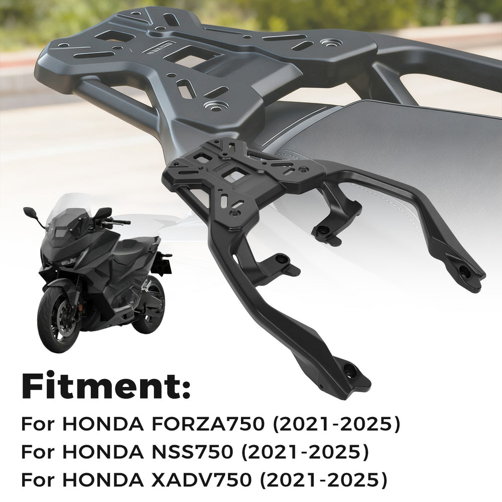 Rear Luggage Carrier Rack for HONDA XADV750 FORZA750 Motorcycle Cargo Rack Storage Box Support Special for XADV750 2021-2024 2025