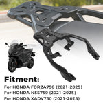 Rear Luggage Carrier Rack for HONDA XADV750 FORZA750 Motorcycle Cargo Rack Storage Box Support Special for XADV750 2021-2024 2025