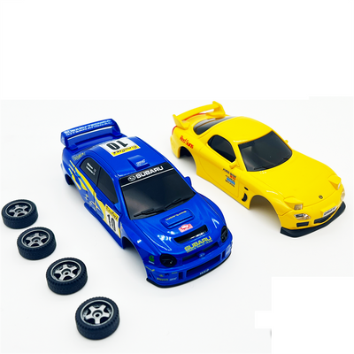 LinkMejor S1 S2 H1 H2 for Mazda Subaru Official 1/43 Drift RC Car Parts Body Shell Drift Racing Tires Wheels On-Road Vehicles Models Spare Accessories