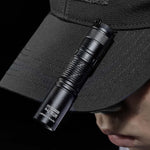 LinkMejor MT1A Pro 800Lumens Rechargeable EDC Flashlight With 14500 Battery UHi 25 LED High Power USB-C Rechargeable Compact LED Mini Torch