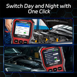 LinkMejor KW330 OBDII EOBD CAN Engine Code Reader 2.8-inch TFT Screen Battery Test Multi-language Car Diagnostic Tool OBD2 Scanner