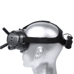Sunnylife Headband Battery Storage Case Back Clip Holder for DJI FPV Goggles V2 Flying Glasses Power Supply Cable Accessories