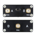 10W Antenna Switch RF High-Frequency Manual Toggle DC-500MHz Low Insertion Loss High Isolation 50 Ohm