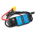 Hobbyocean 50A ESC 2-4S with 5V/3A BEC XT60 Plug For RC Airplane Fixed Wing Jet