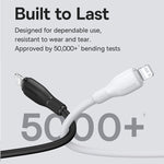 Baseus Ultra-Fast 2.4A USB-A to iP Cable Fast Charging Data Transmission Copper Core Line 1M/2M Long for iPhone 14 14Pro 13 12 Pro Max