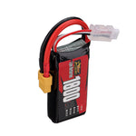 LinkMejor 2S 7.4V 1800mAh 120C 13.32Wh LiPo Battery XT60 Plug for RC Drone