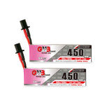 LinkMejor GNB 3.8V 450mAh 80C 1S 4.35V HV LiPo Battery GNB27 Plug for TINY7  Moblite7 Walksnail Whoop FPV Racing Drone