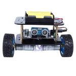 LinkMejor Two Wheels 2WD Pbot 3.0 Self-Balancing Smart Robot Kit for Arduino Programming Ultrasonic Obstacle Avoidance bluetooth Control