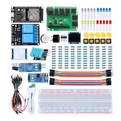 LinkMejor with ESP32 Development Board ESP32 Automation Kit for Programming Starter DIY Electronic Kit Professional Complete Kits