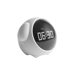 Alarm Clock with Cute Expression Voice-Activated Numpopularity Alarm Clocks Rechargeable LED Night Lights