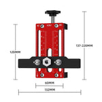 Upgrade Cabinet Door Mounting Jig Cabinet Door Rebouder Drill Locator Aluminum Alloy Installation Positioner Cabinet Hardware Jig For Framed Frameless Cabinets 10-85mm Thickness