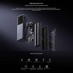 Xiaomi 165W 70.56Wh 20000mAh Digital Display Power Bank Come with Type-C Cable External Battery Power Supply with 2 Inputs & 3 Outputs Support QC2.0/3.0/3.5 PD2.0/3.0/PPS BC1.2 AFC SCP FCP Apple2.4 Fast Charging for iPhone 17 17 Pro 16 Pro Max