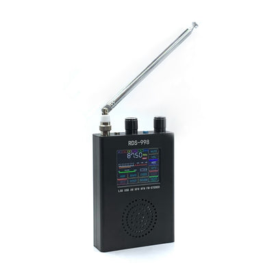 Digital Shortwave Radio SSB USB LSB CW Reception 5000mAh Battery 2W Speaker FM MW SW LW BFO Spectrum Display with Colors Touch Screen