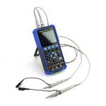 LinkMejor® HDS200 Series 2CH Handheld Oscilloscope 40/70/100MHz Bandwidth 20000 Counts Multiumeter OSC + DMM + Waveform Generator 3 in 1 Suitable for  Automobile Maintenance and Power Test