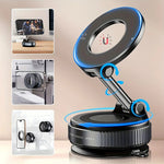 360° Rotate Foldable Car Mount Phone Holder Universal Vacuum Strong Magnetic Multifunctional Navigation Support Bracket