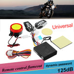 12V Motorcycle Two-way Anti-theft Security Alarm System with Engine Start Electric Scooter Remote Control Key