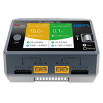 LinkMejor D6 DC 325W*2 15A*2 Dual Channel LiPo Battery Charger With Wireless Charging for NiZn/Nicd/NiMH battery