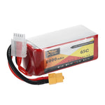 LinkMejor 14.8V 2000mAh 65C 4S LiPo Battery XT60 Plug for RC Drone