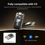 Heltec LoRa 32 V4 R8 Meshtastic ESP32 Development Board SX1262 0.96inch OLED Solar Powered Mesh Network GPS WiFi LoRa BLE High Power