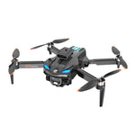 LinkMejor G8 WiFi FPV with 4.3inch Foldable Screen Controller HD Dual Camera Servo Gimbal 360° Obstacle Avoidance Optical Flow Hover Brushless 2.4G 4CH 6-Axis Remote Control Toys RC Drone Quadcopter RTF