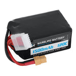 LinkMejor 22.2V 1500mAh 120C 6S Lipo Battery XT60 Plug for SpeedyBee Master 5 V2 Darwinfpv CineApe35 6S iFlight SH CineFlow 5  FPV Racing Drone
