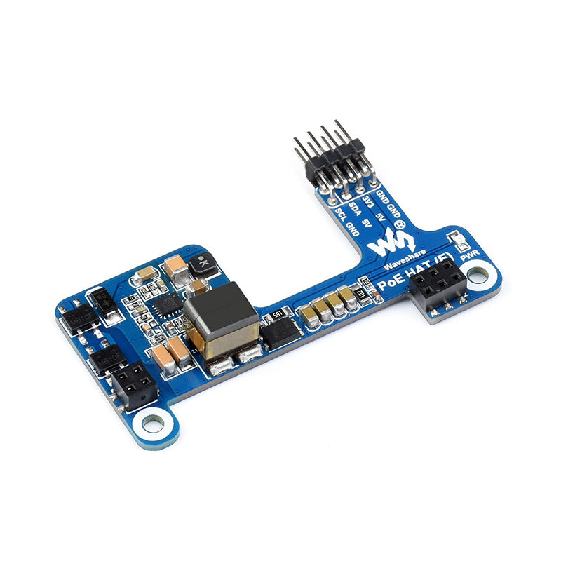 Raspberry Pi 3B+/4B Ethernet Power Supply Expansion Board Supports 802.3af Network Standard and POE Power Supply