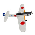LinkMejor Ki-84 Plus 2.4G 4CH 1:16 Scale 690mm Wingspan Built-in Gyro 3D/6G Switchable One Key Aerobatics EPP RC Airplane RTF
