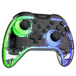 Ipega PG-SW123A Wireless RGB Gaming Controller for Nintendo Switch Mechanical Buttons Turbo Function Gyro Dual Vibration Programmable Back Buttons Six-axis Gamepad