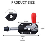 Quick Release Push-Pull Toggle Clamp GH-302-CL CH-302-CR with 82kg Holding Capacity and 20mm Plunger Stroke for Secure Efficient Clamping High Durability