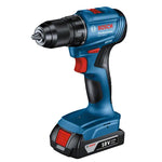 LinkMejor 185-LI for BOSCH Cordless Drill 18V 2Ah Brushless Motor High Speed 1900RPM Compact Design Keyless Chuck Wood Metal Screwdriver