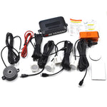 Car 4 Probe Pure Buzzer Car Without Display Reversing Radar Sensor Car Backing-up Radar Sensor System 22mm Reversing Radar Audible Warning Indicator Probe System