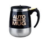 IPRee 400ml Automatic Self Stirring Magnetic Mug 304 Stainless Steel Coffee Milk Mixing Cup Creative Blender Smart Mixer Thermal Cups