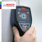 Professional D-TECT120 Wall Scanner Radar Technology Metal/Cable/Wood/Water Pipe/Wire High-precision Wall Gold plumb Dual Power Source Waterproof Construction Tool