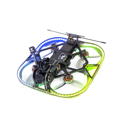 LinkMejor Talon Pro 116mm Analog / HD 3 Inch 6S GPS Cinewhoop RC FPV Racing Drone BNF with 1804 2450KV Motor