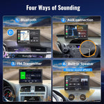 9Inch Car GPS Navigation System With Wireless Carplay Reversing Camera And Bluetooth Large Screen Smart Car Reversing Image Dis