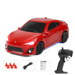 XQ 4063 RTR 1/64 2.4G 4WD Mini Drift RC Car LED Light Proportional Throttle Desktop Remote Control High Speed On-Road Racing Micro Vehicles Models Boys Gifts Toys