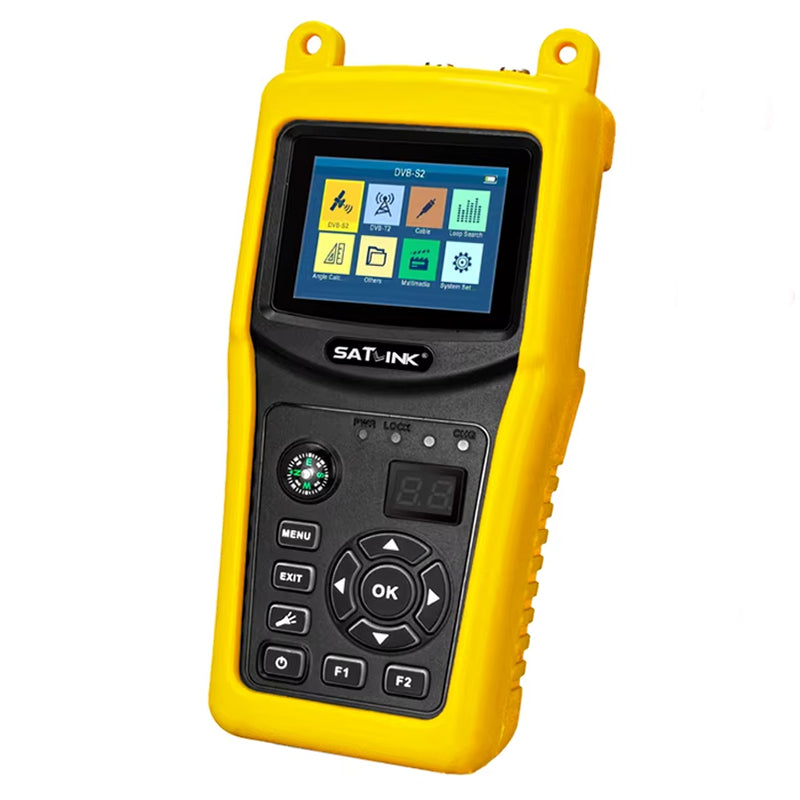 LinkMejor ST-5032 Satellites Finder Meter Support DVB-S2/S DVB-T2/T DVB-C Cable Signal Finder Better VF-6800P WS-6933 V8 Finder2